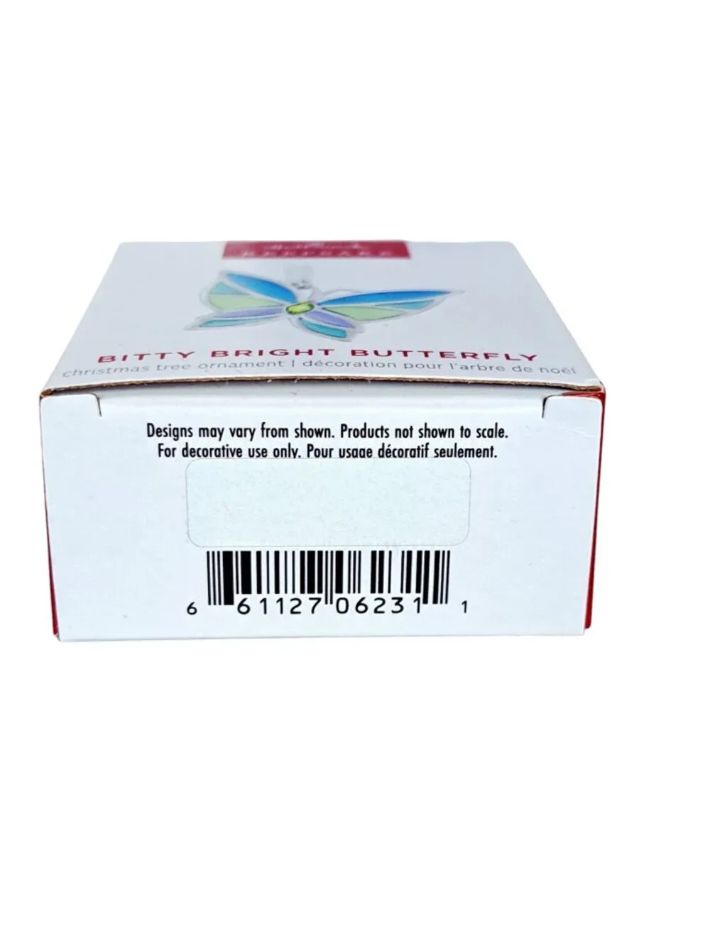 Hallmark 2025 BITTY BRIGHT BUTTERFLY ~ Miniature Christmas Ornament ~ NEW